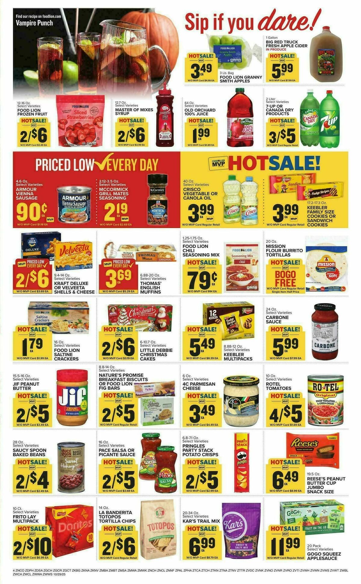 Food Lion Weekly Ad from October 29