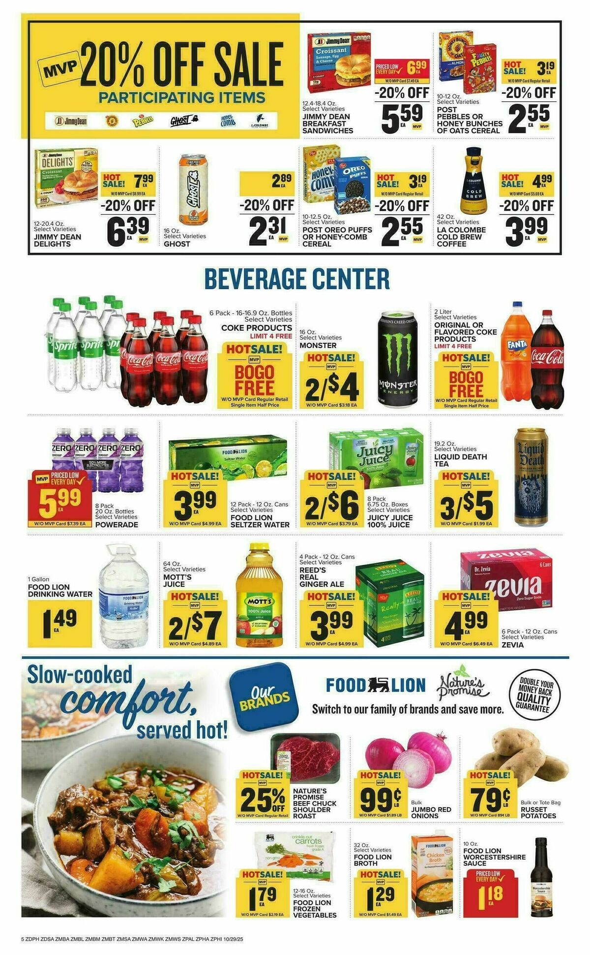 Food Lion Weekly Ad from October 29