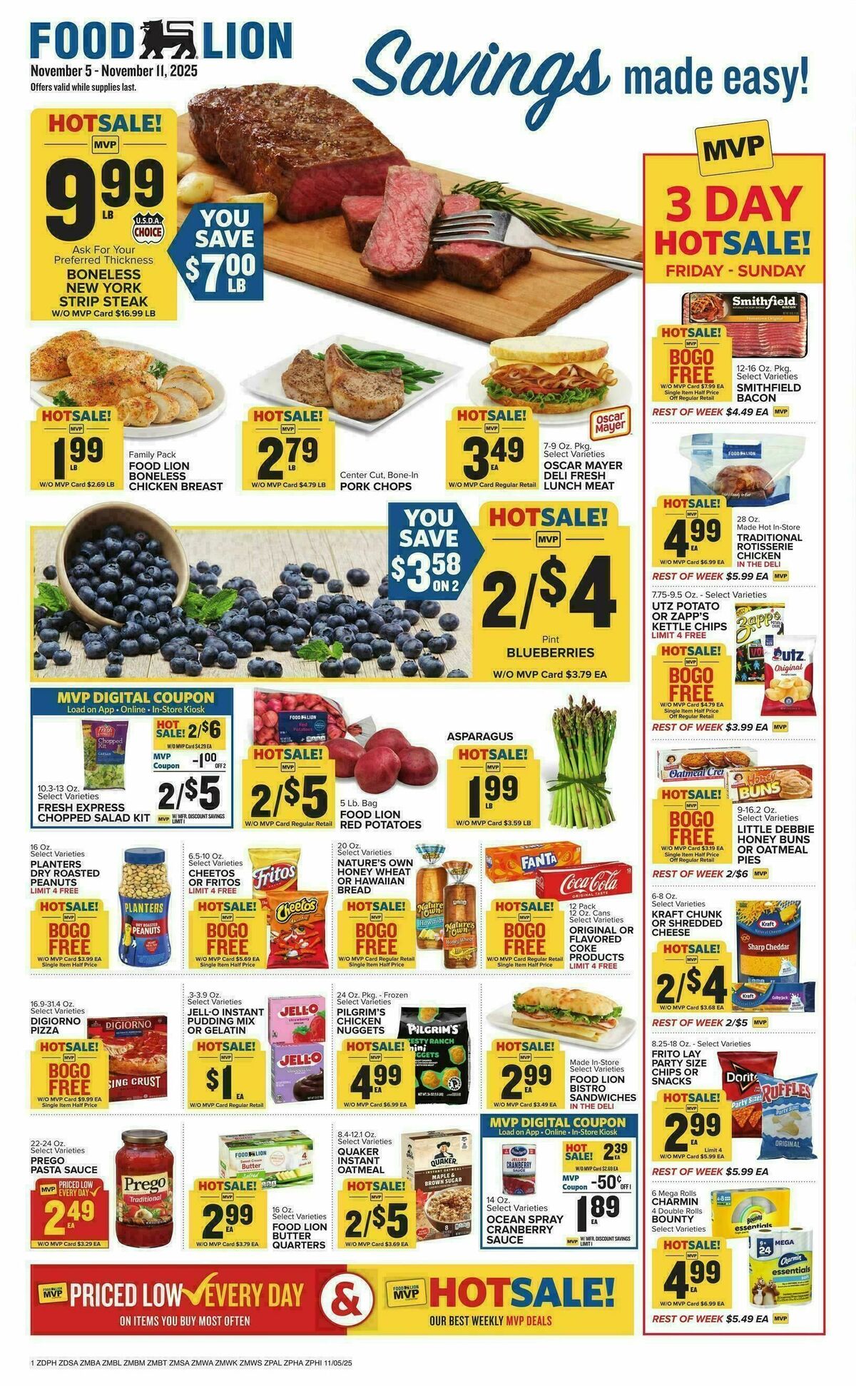 Food Lion Weekly Ad from November 5