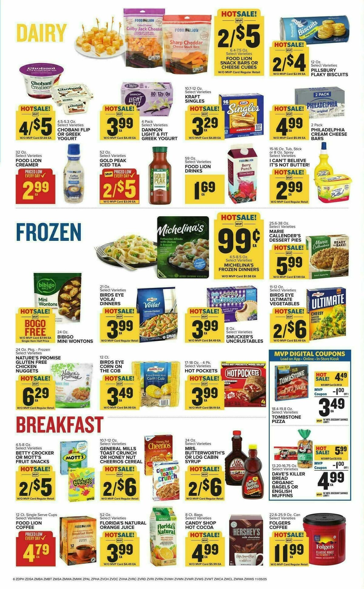 Food Lion Weekly Ad from November 5