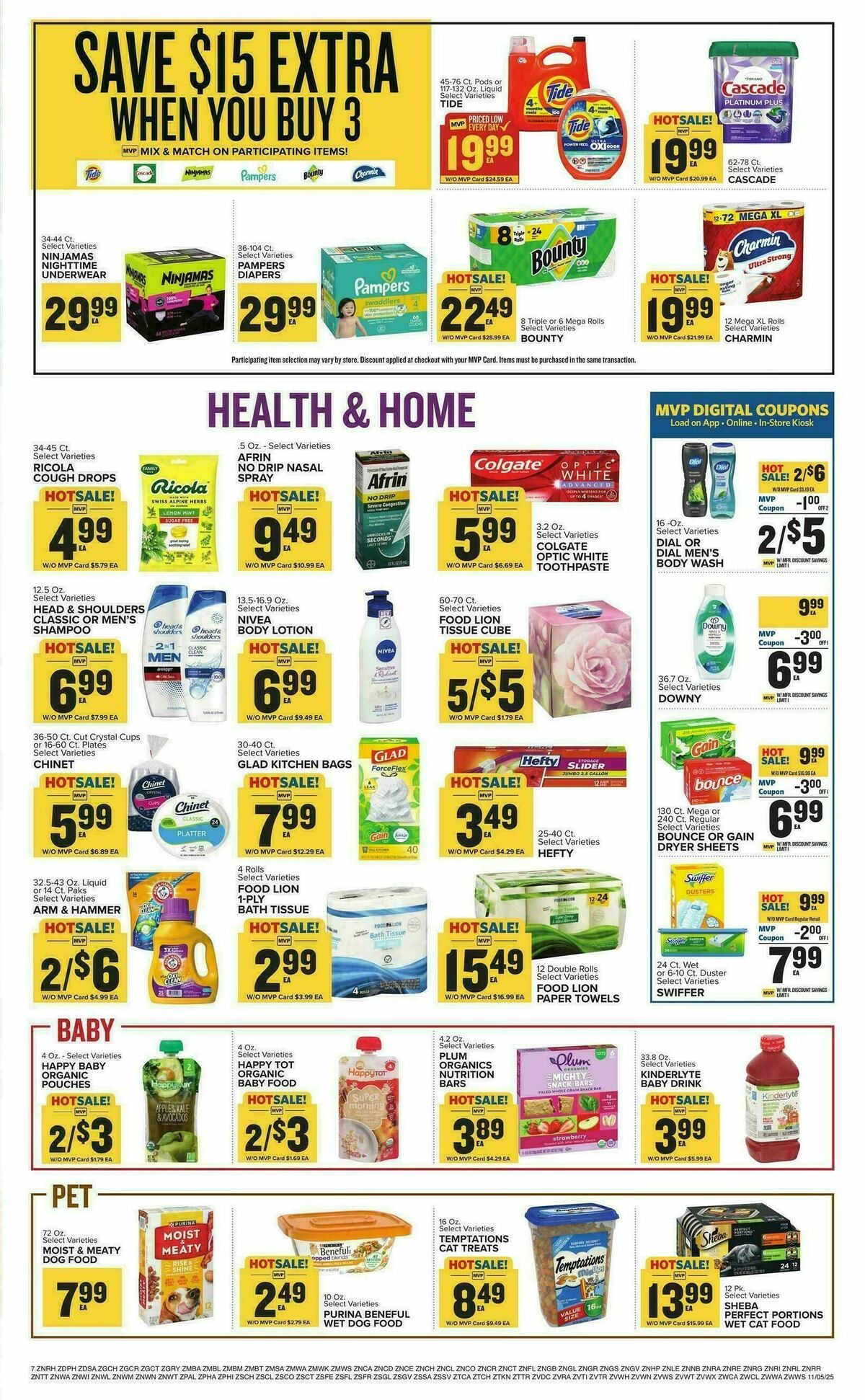 Food Lion Weekly Ad from November 5