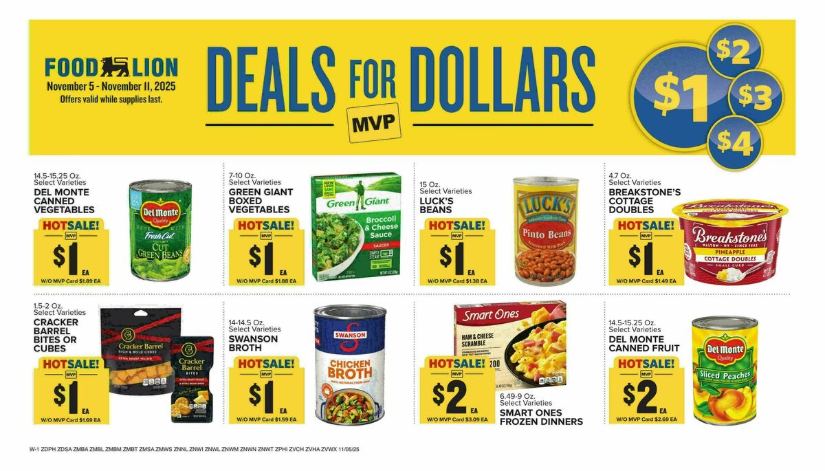 Food Lion Weekly Ad from November 5