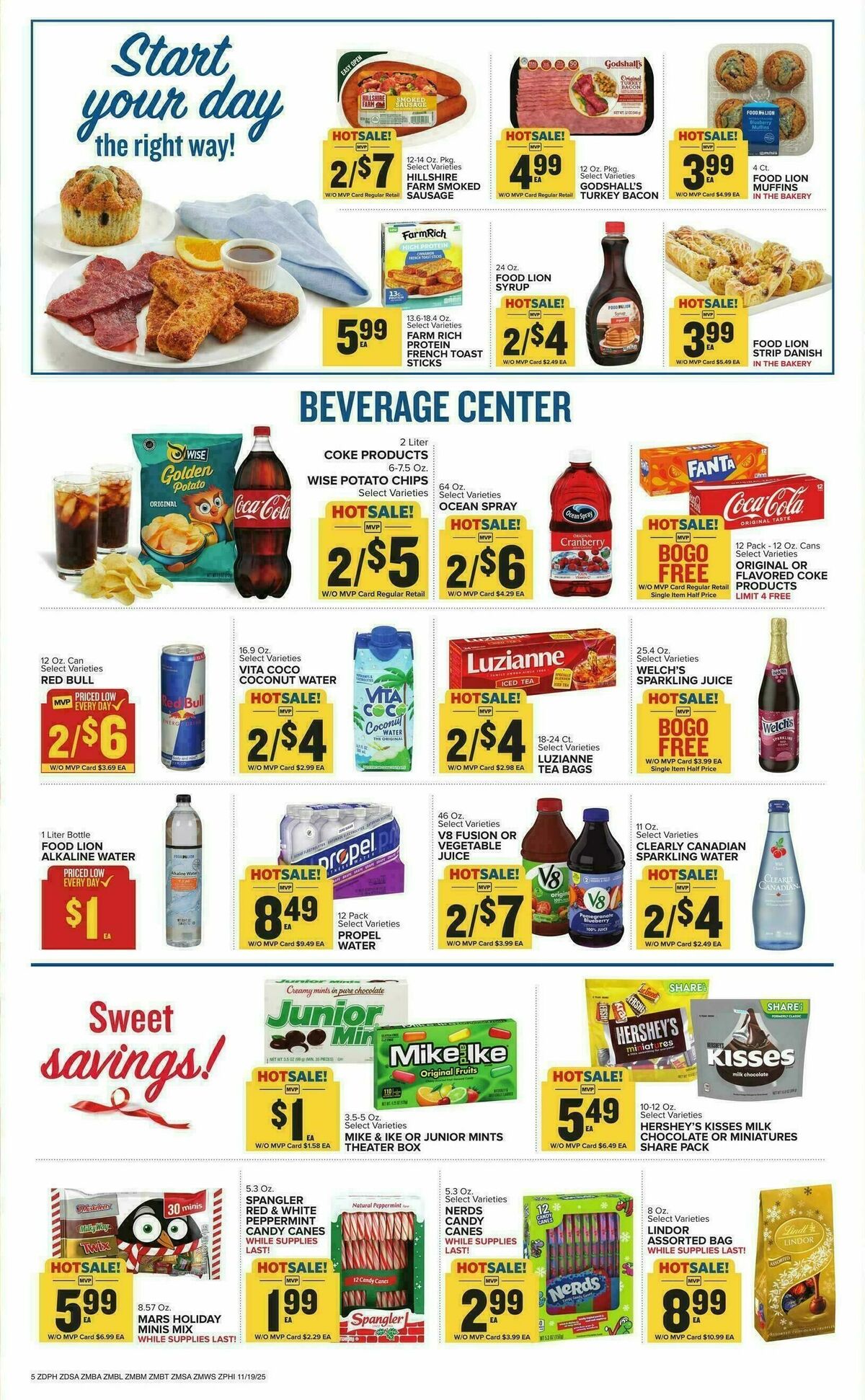 Food Lion Weekly Ad from November 19