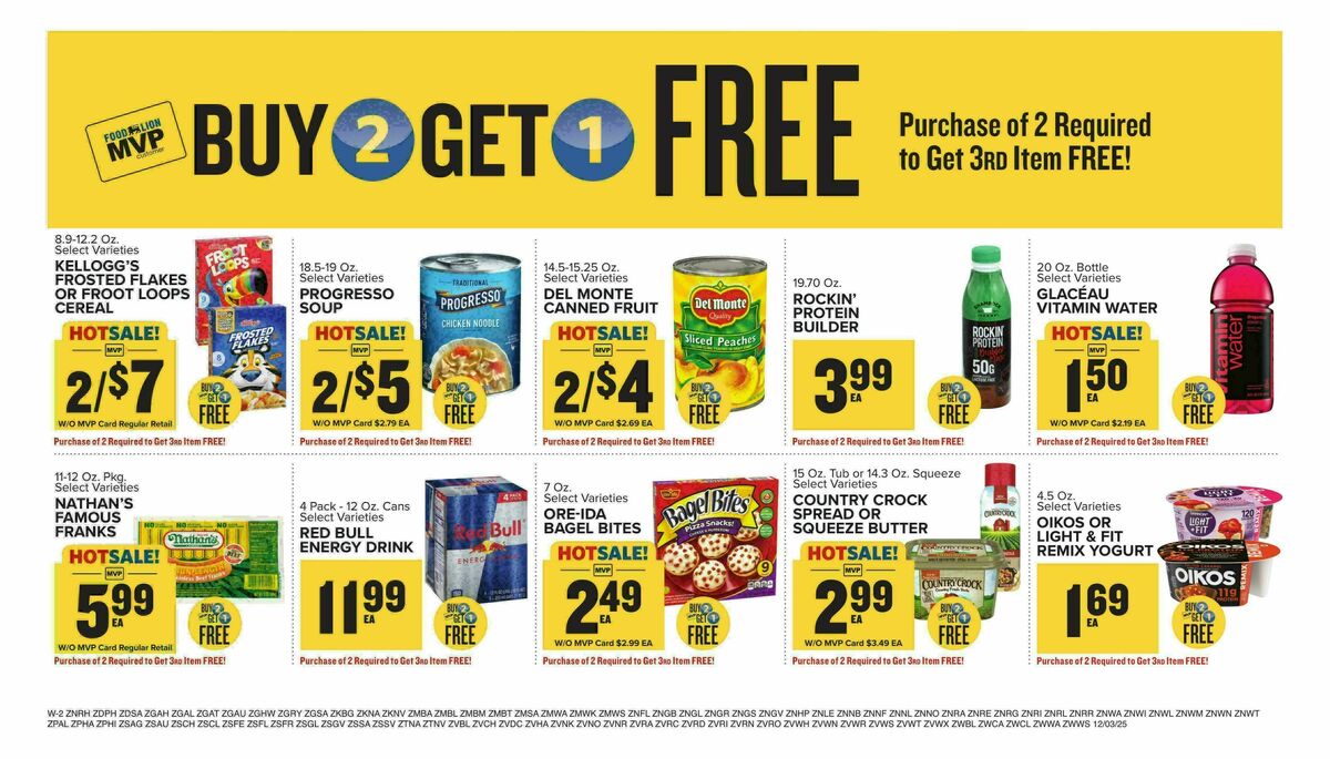 Food Lion Weekly Ad from December 3