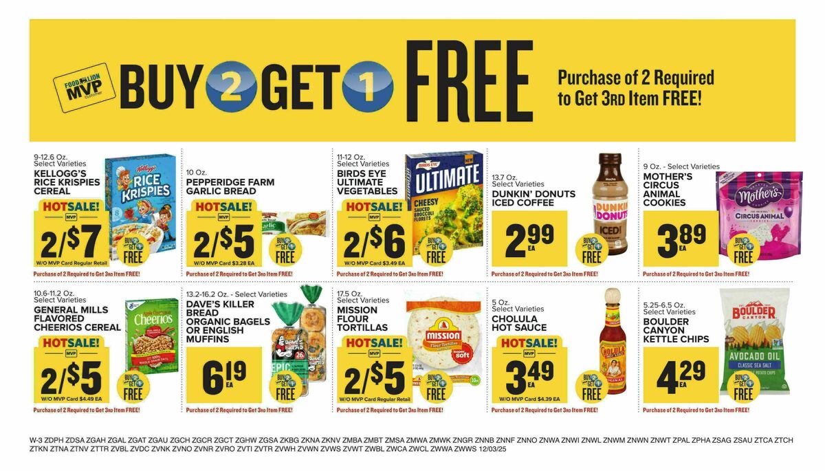 Food Lion Weekly Ad from December 3