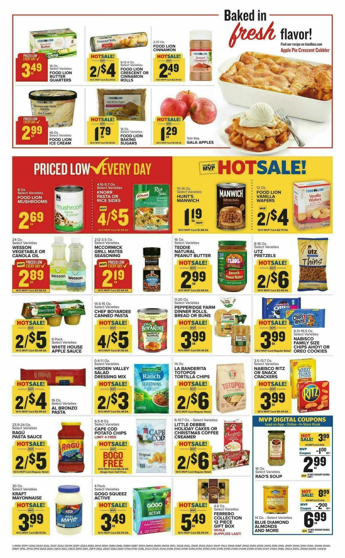 Food Lion Weekly Ad from December 3