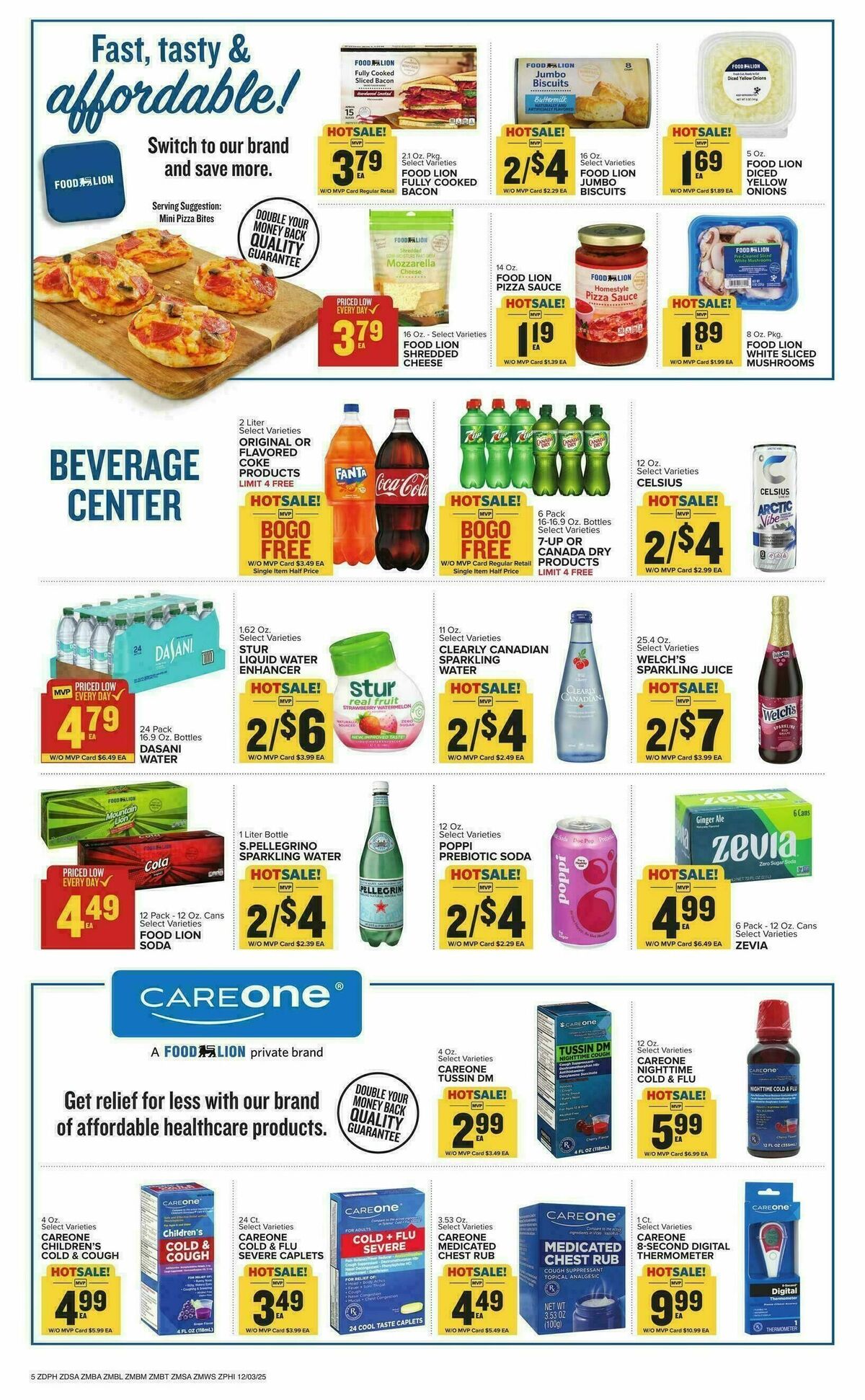 Food Lion Weekly Ad from December 3
