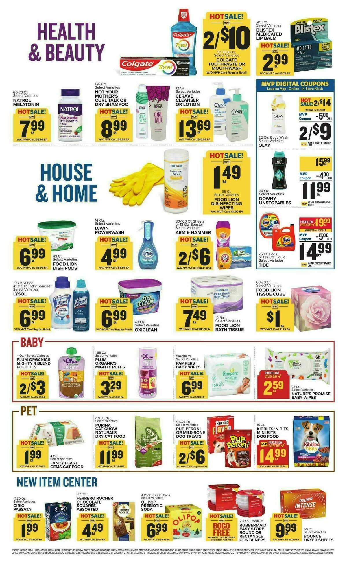 Food Lion Weekly Ad from December 3
