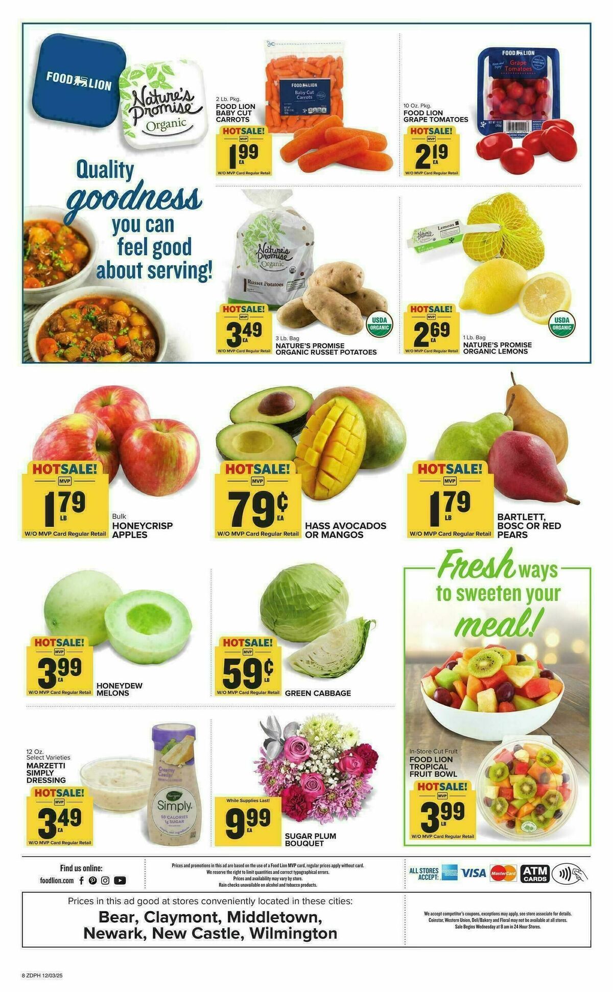 Food Lion Weekly Ad from December 3