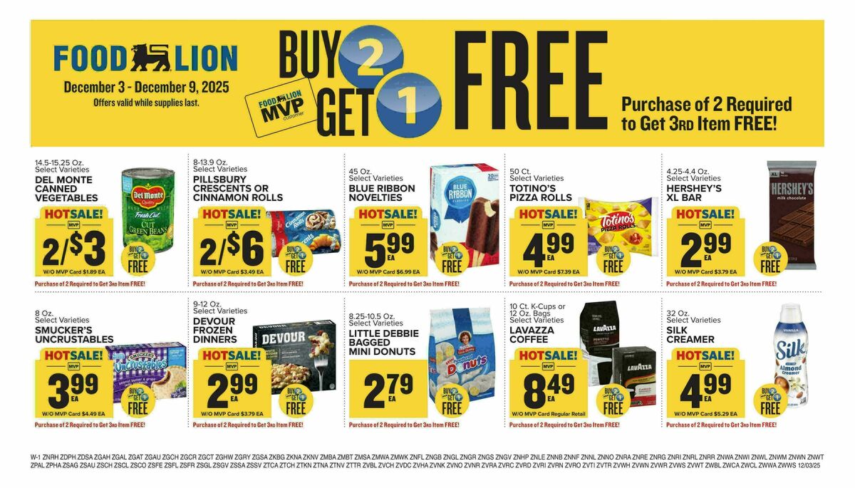 Food Lion Weekly Ad from December 3