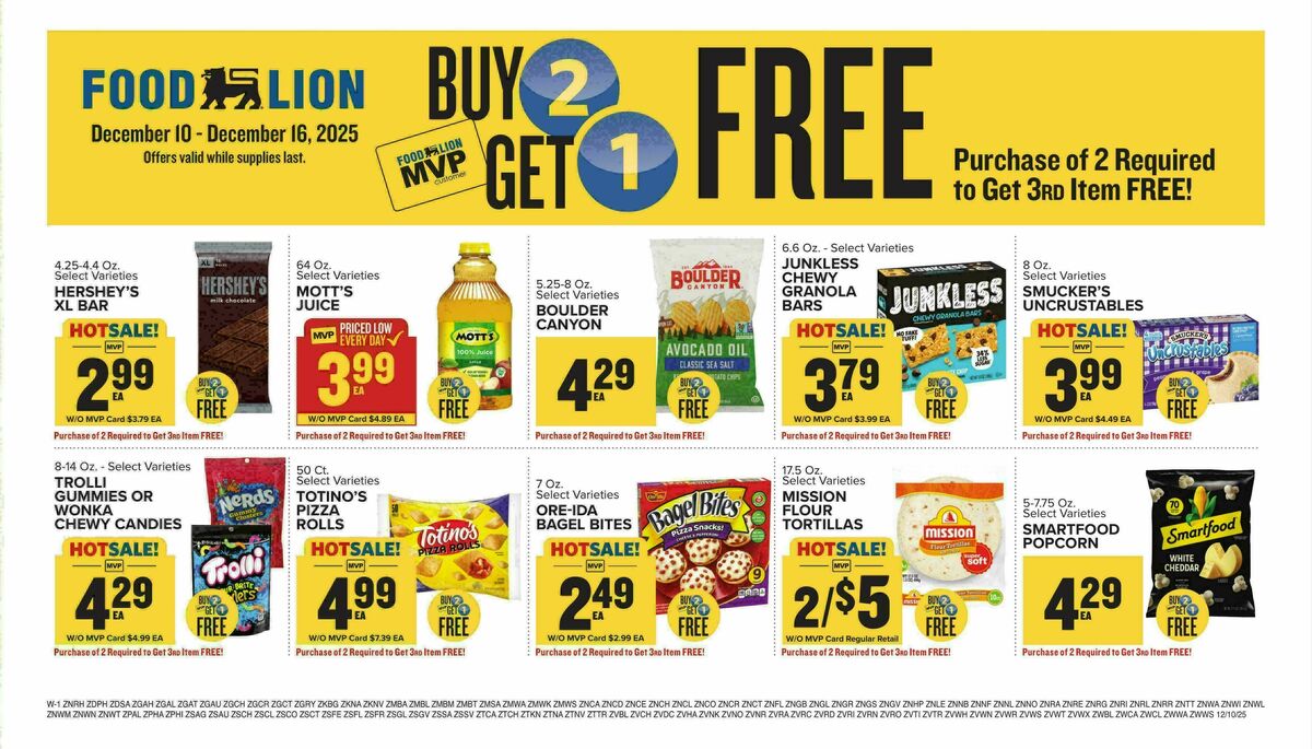 Food Lion Weekly Ad from December 10
