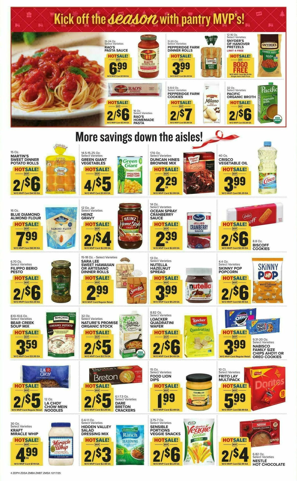 Food Lion Weekly Ad from December 17