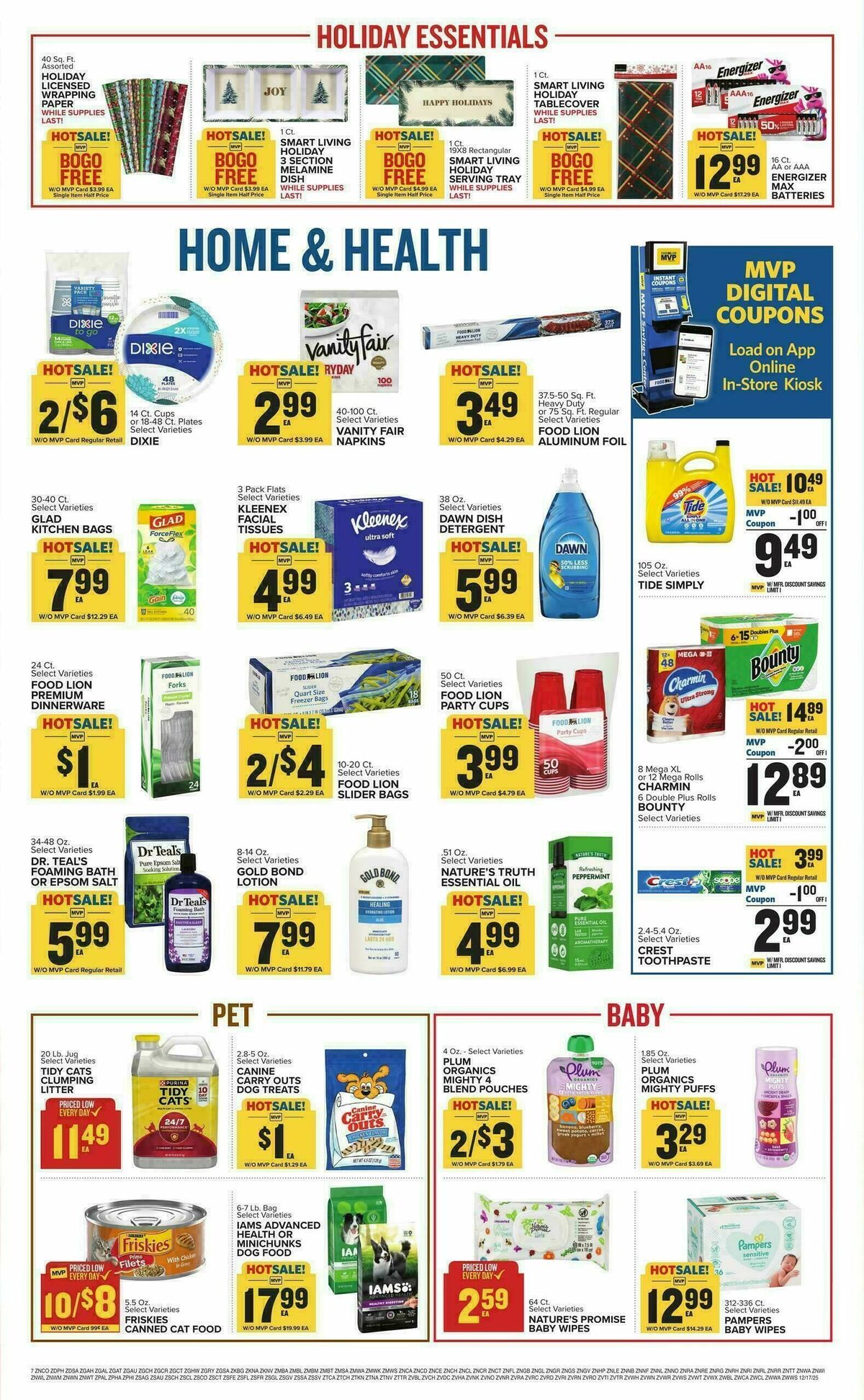 Food Lion Weekly Ad from December 17