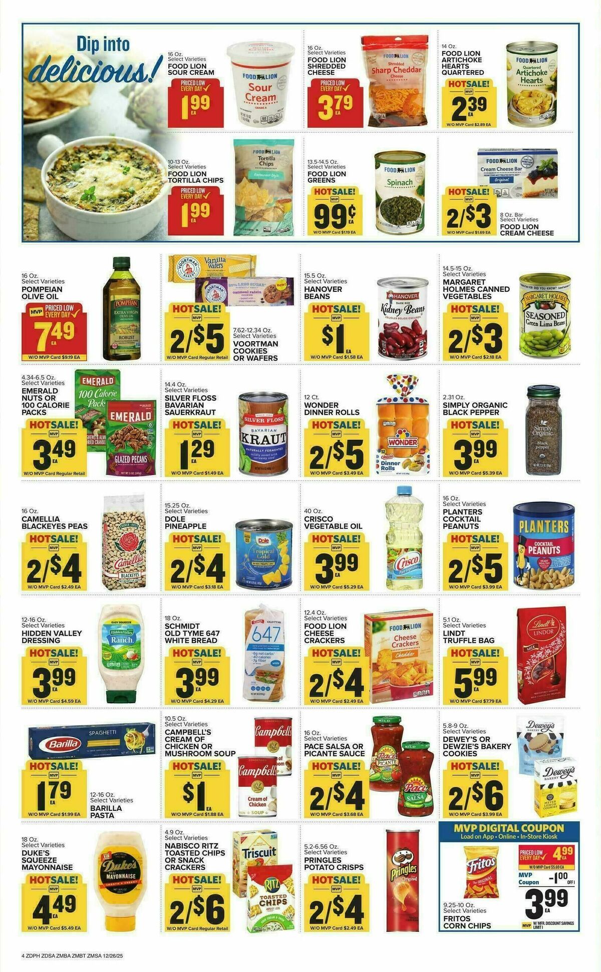 Food Lion Weekly Ad from December 26
