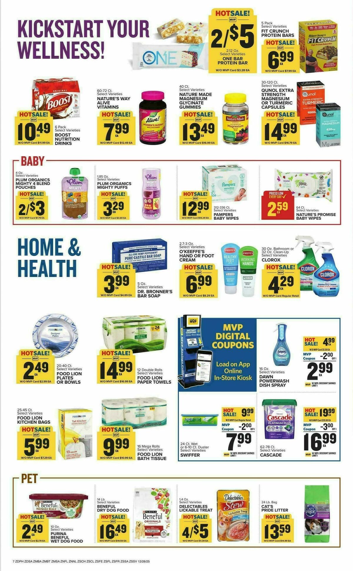 Food Lion Weekly Ad from December 26