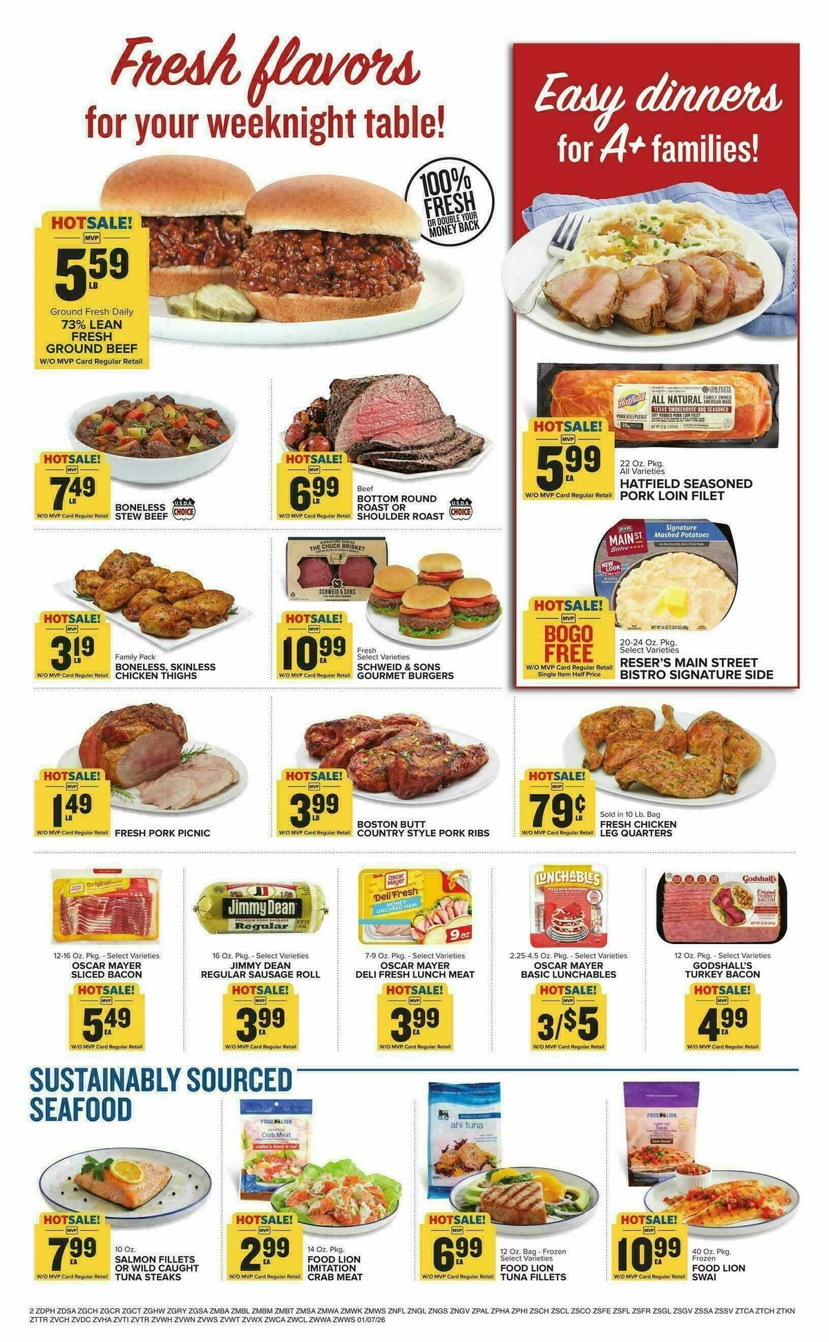 Food Lion Weekly Ad from January 7