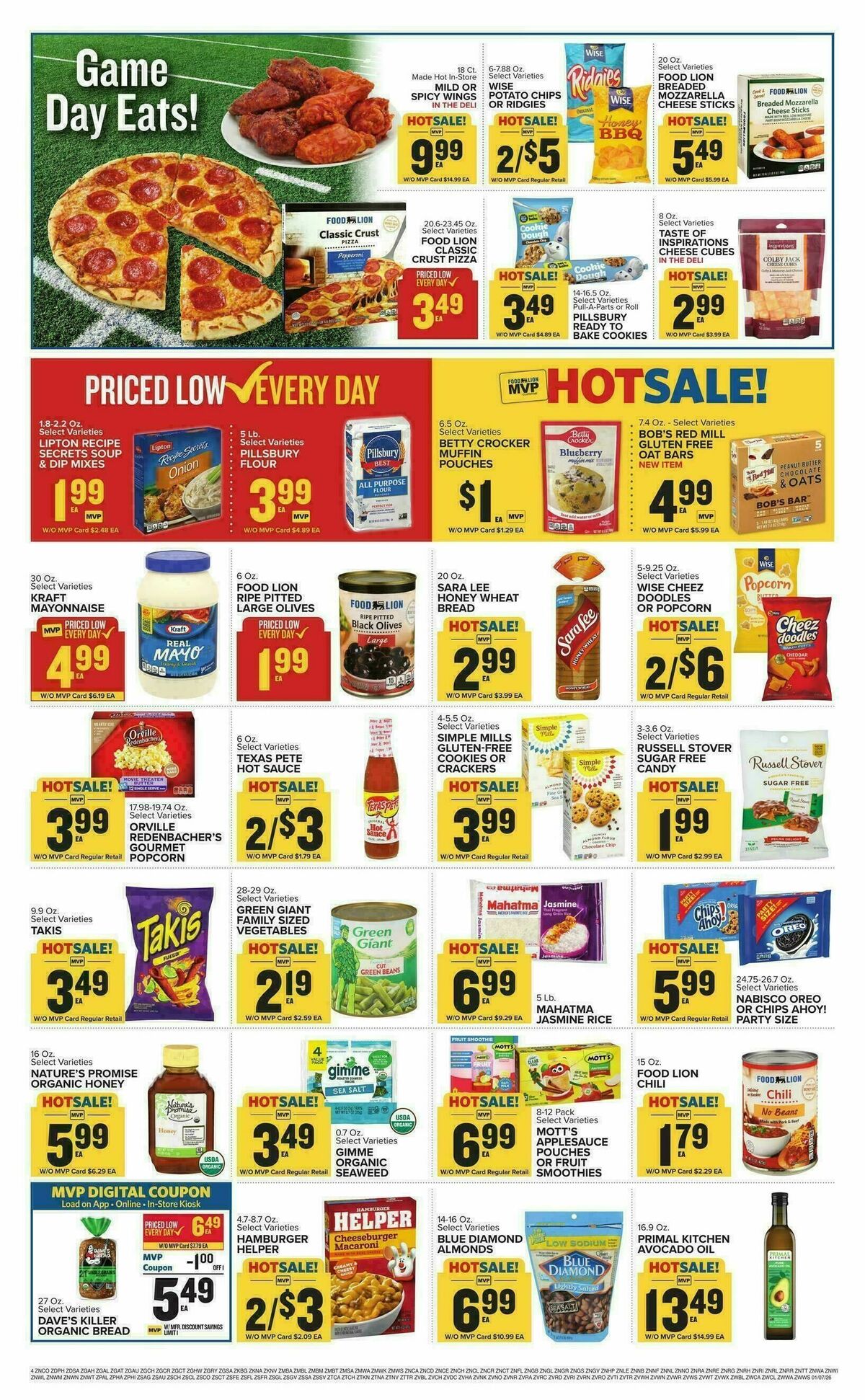Food Lion Weekly Ad from January 7
