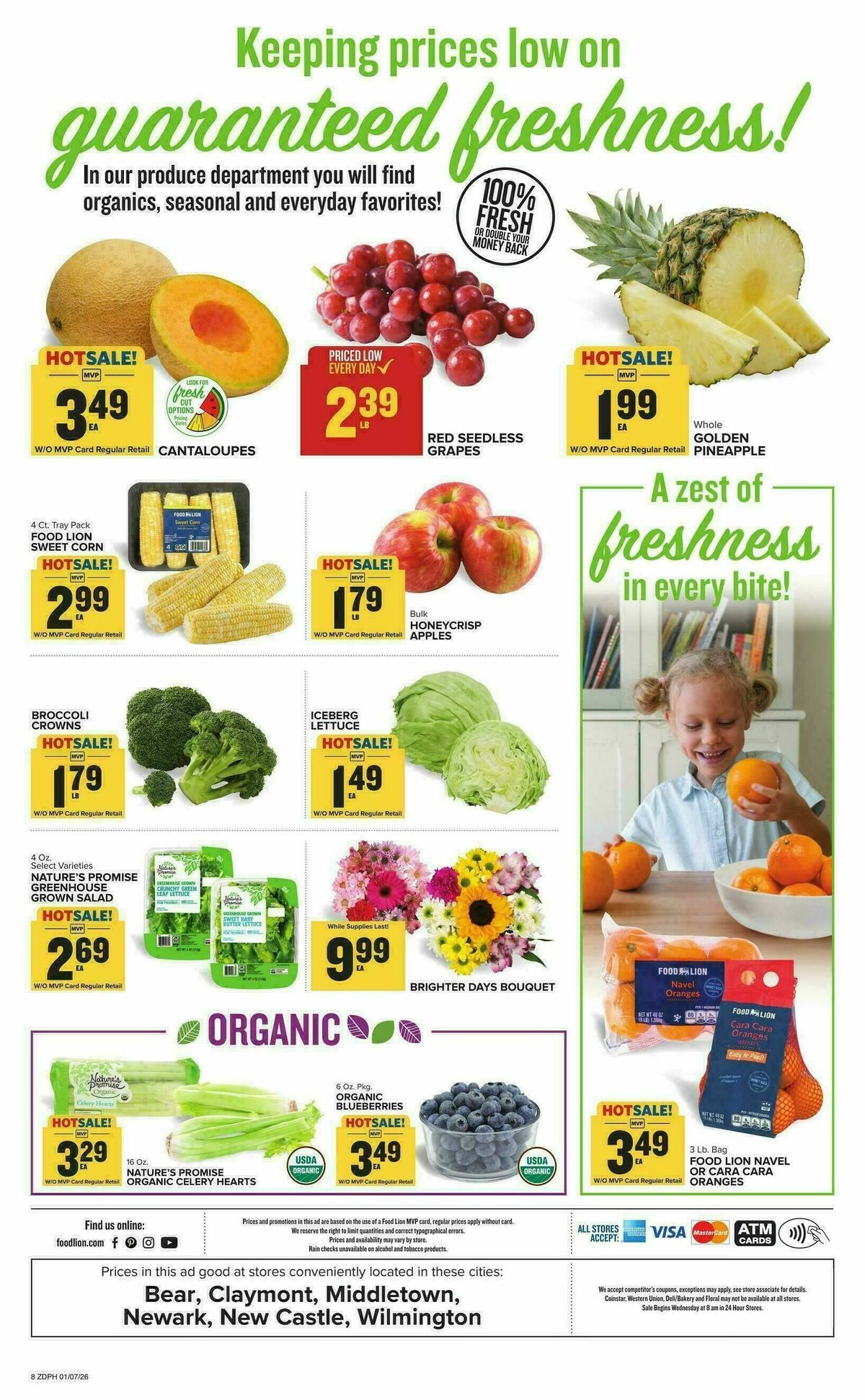Food Lion Weekly Ad from January 7