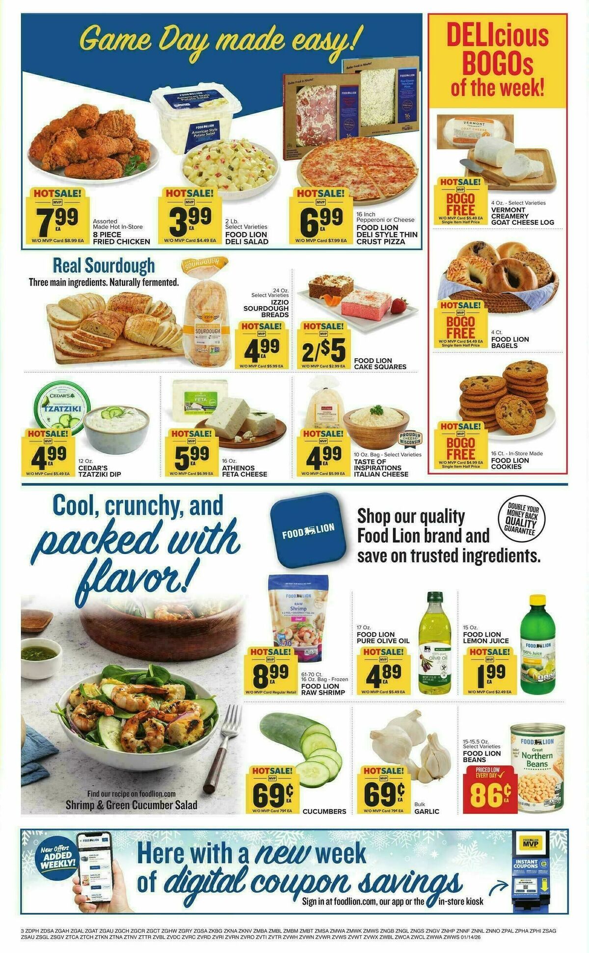 Food Lion Weekly Ad from January 14