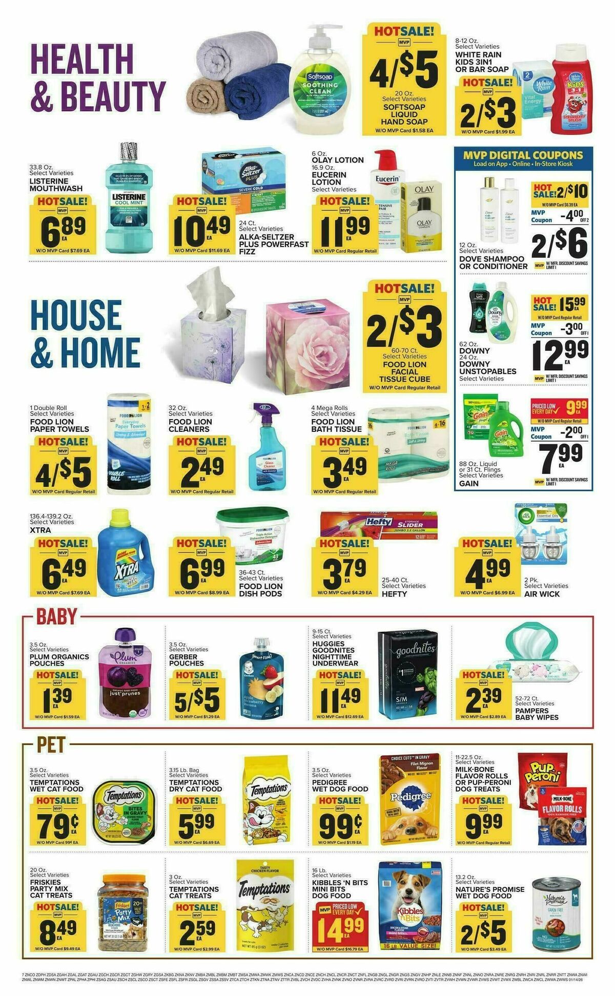 Food Lion Weekly Ad from January 14