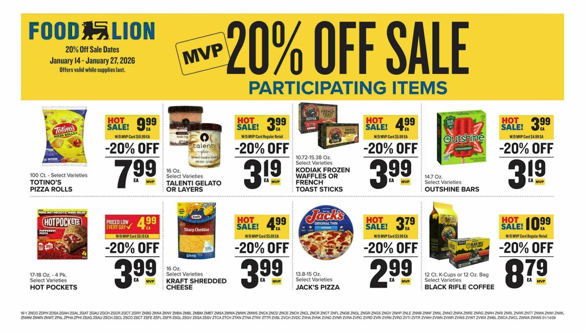 Food Lion Weekly Ad from January 14