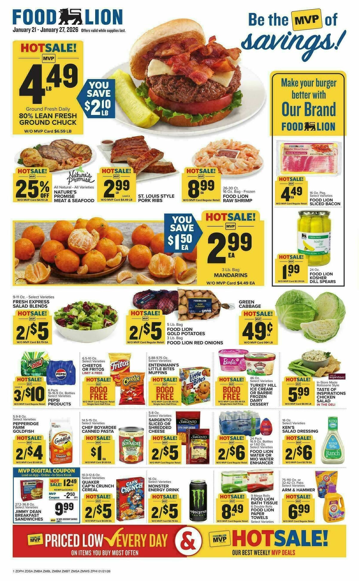 Food Lion Weekly Ad from January 21
