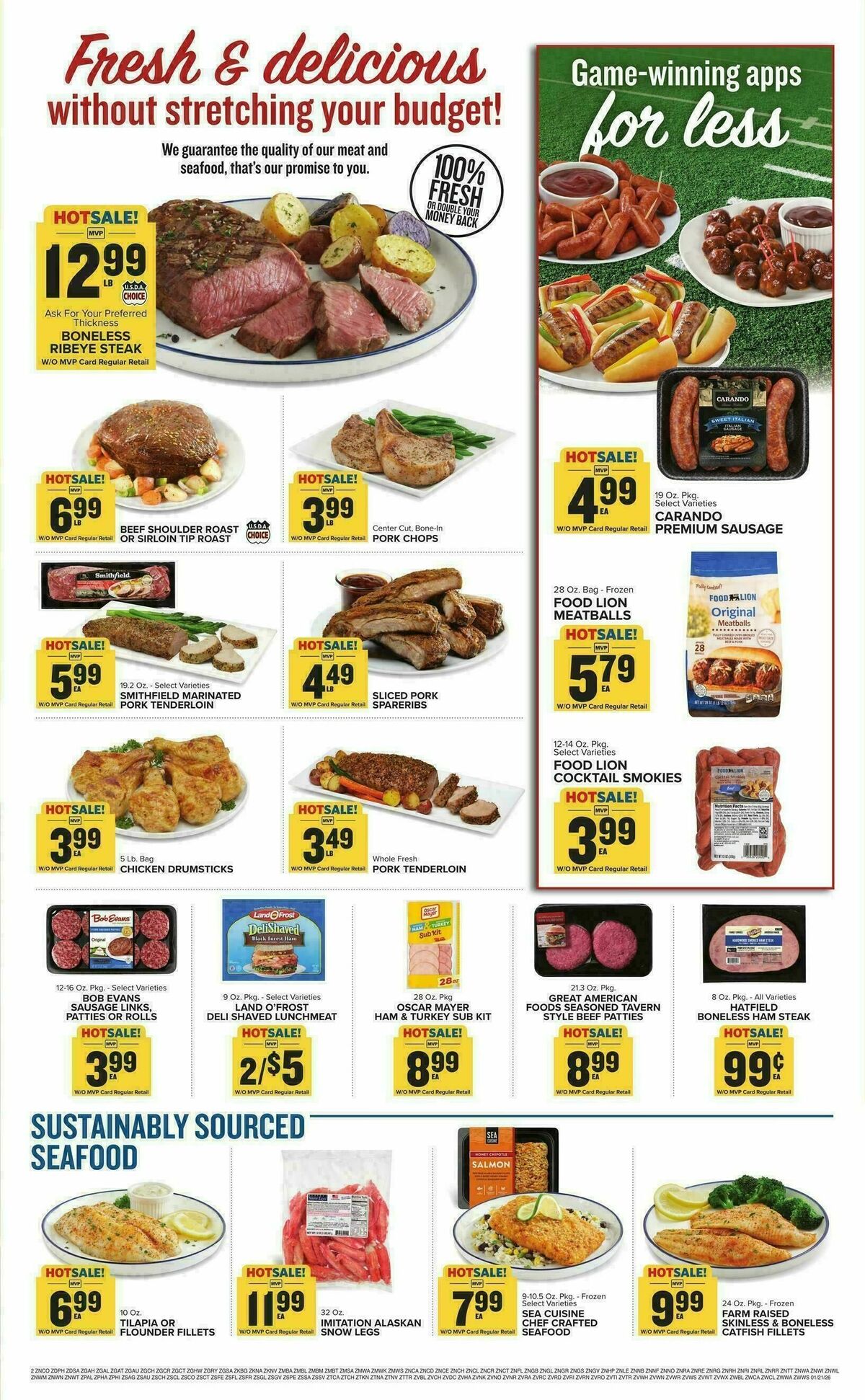 Food Lion Weekly Ad from January 21
