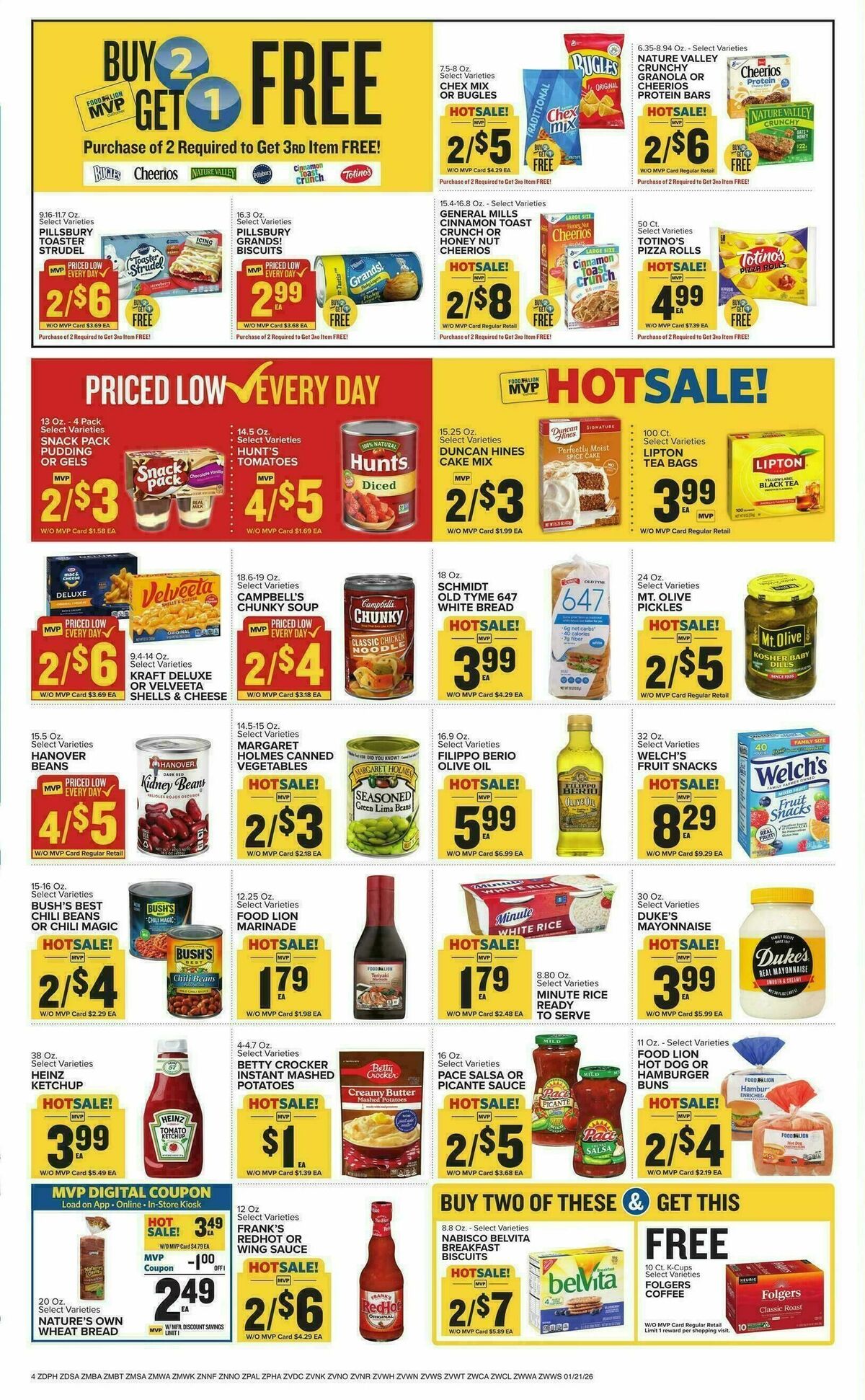 Food Lion Weekly Ad from January 21
