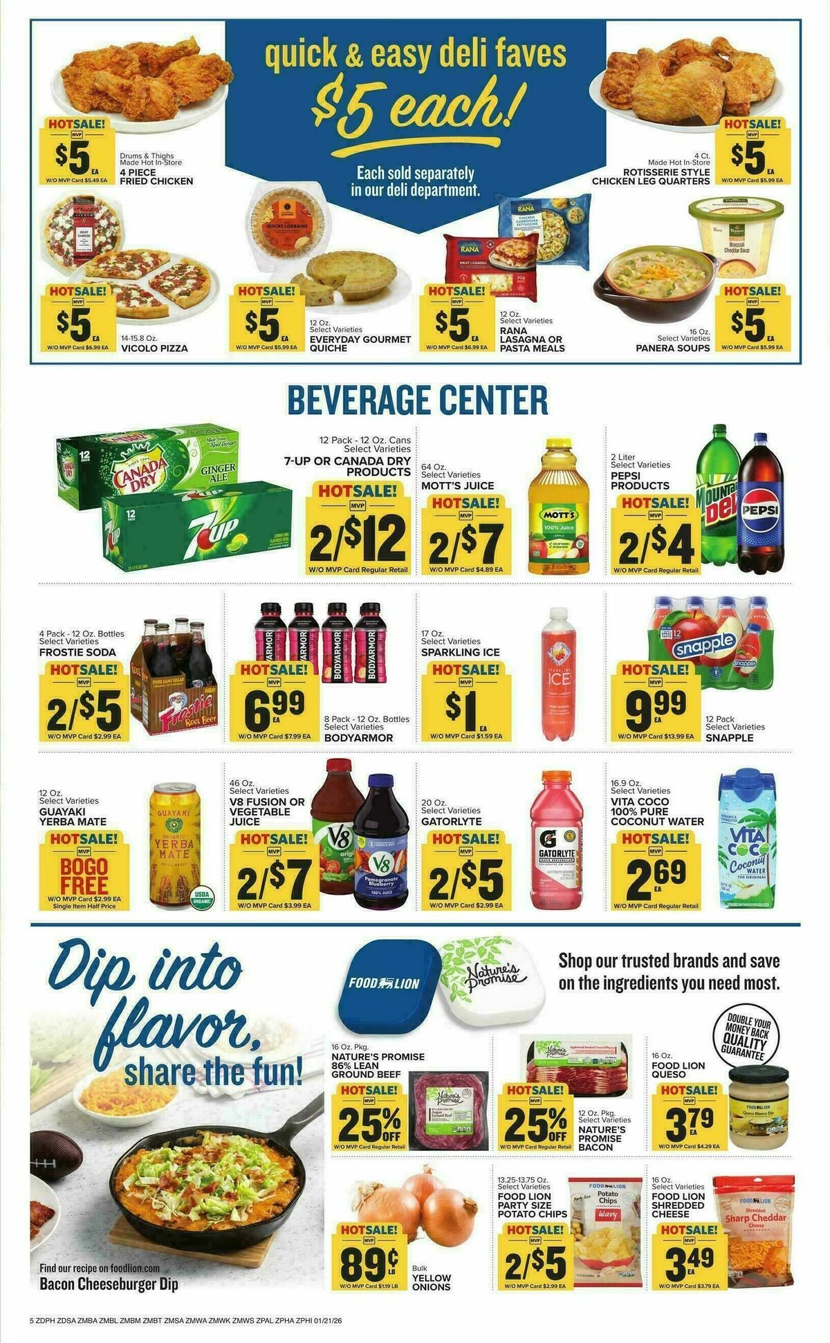 Food Lion Weekly Ad from January 21
