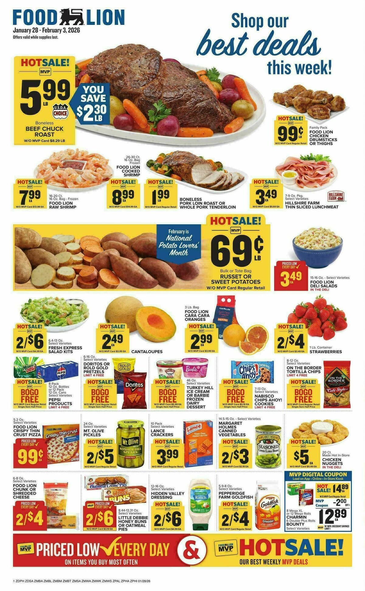Food Lion Weekly Ad from January 28