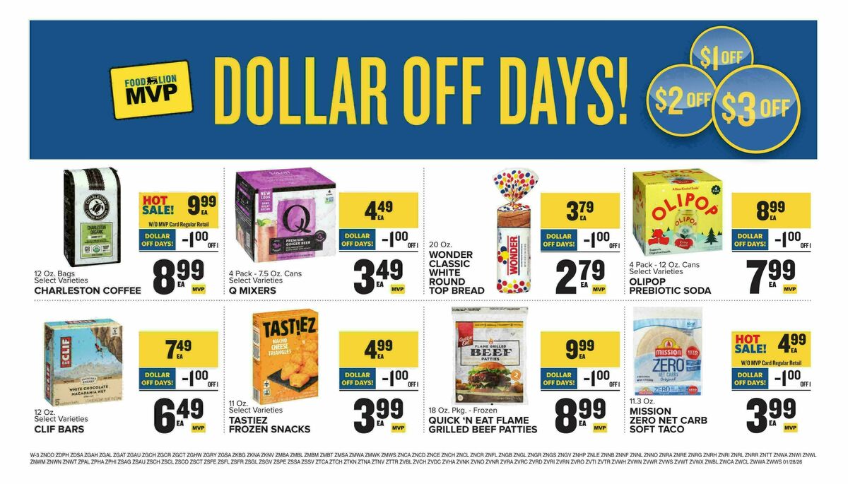 Food Lion Weekly Ad from January 28