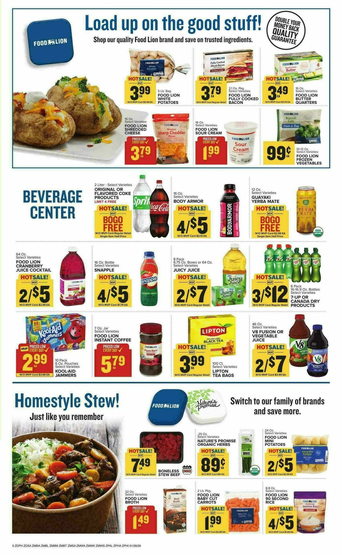 Food Lion Weekly Ad from January 28