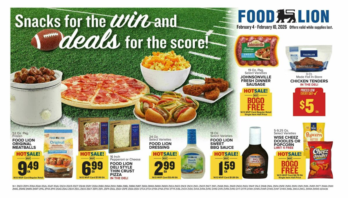 Food Lion Weekly Ad from February 4