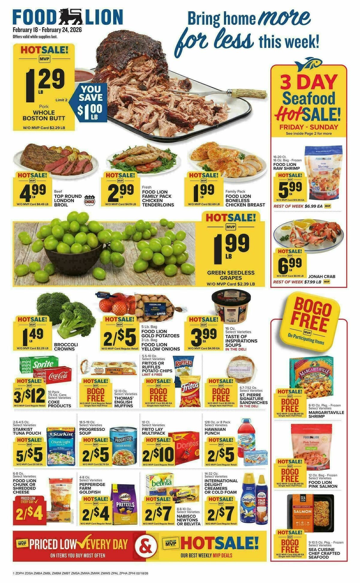 Food Lion Weekly Ad from February 18