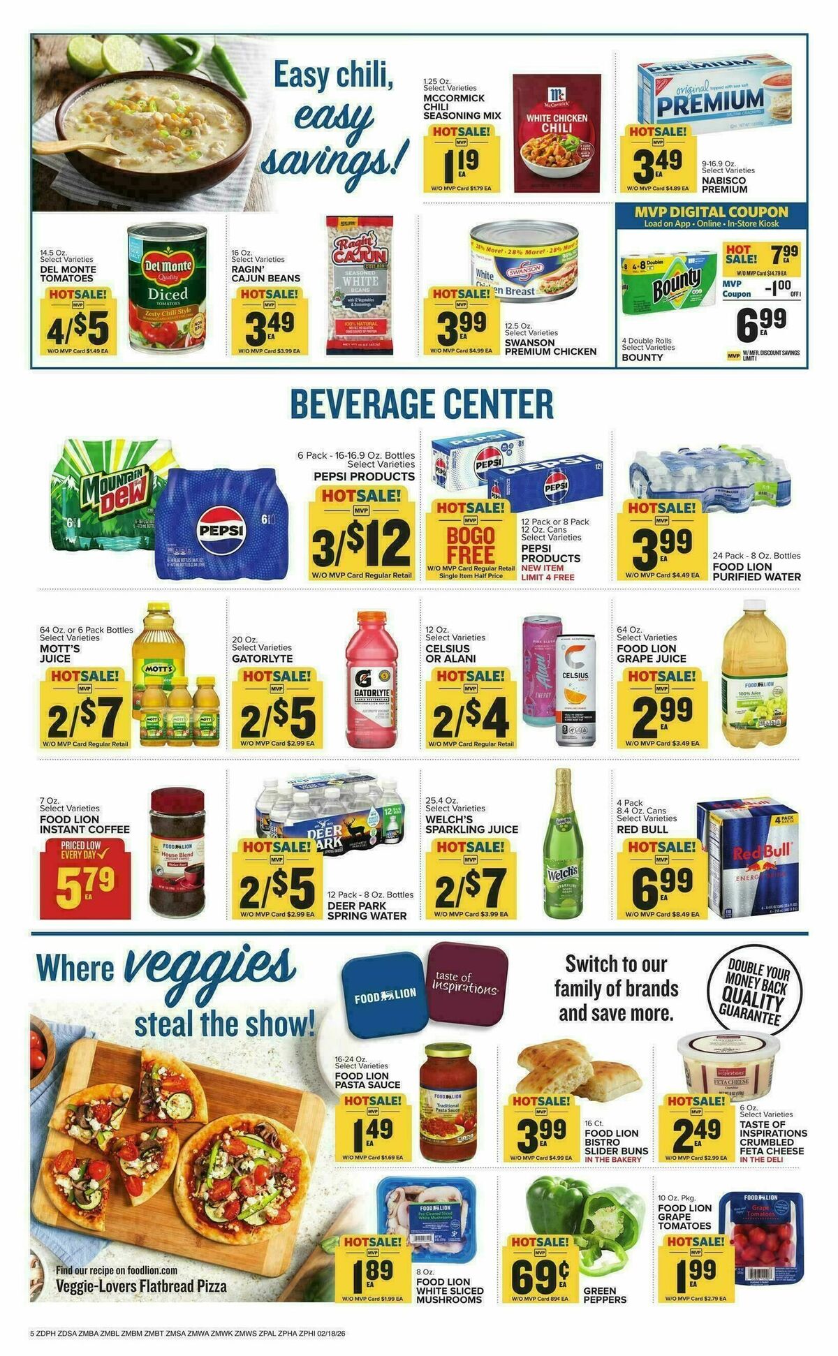 Food Lion Weekly Ad from February 18