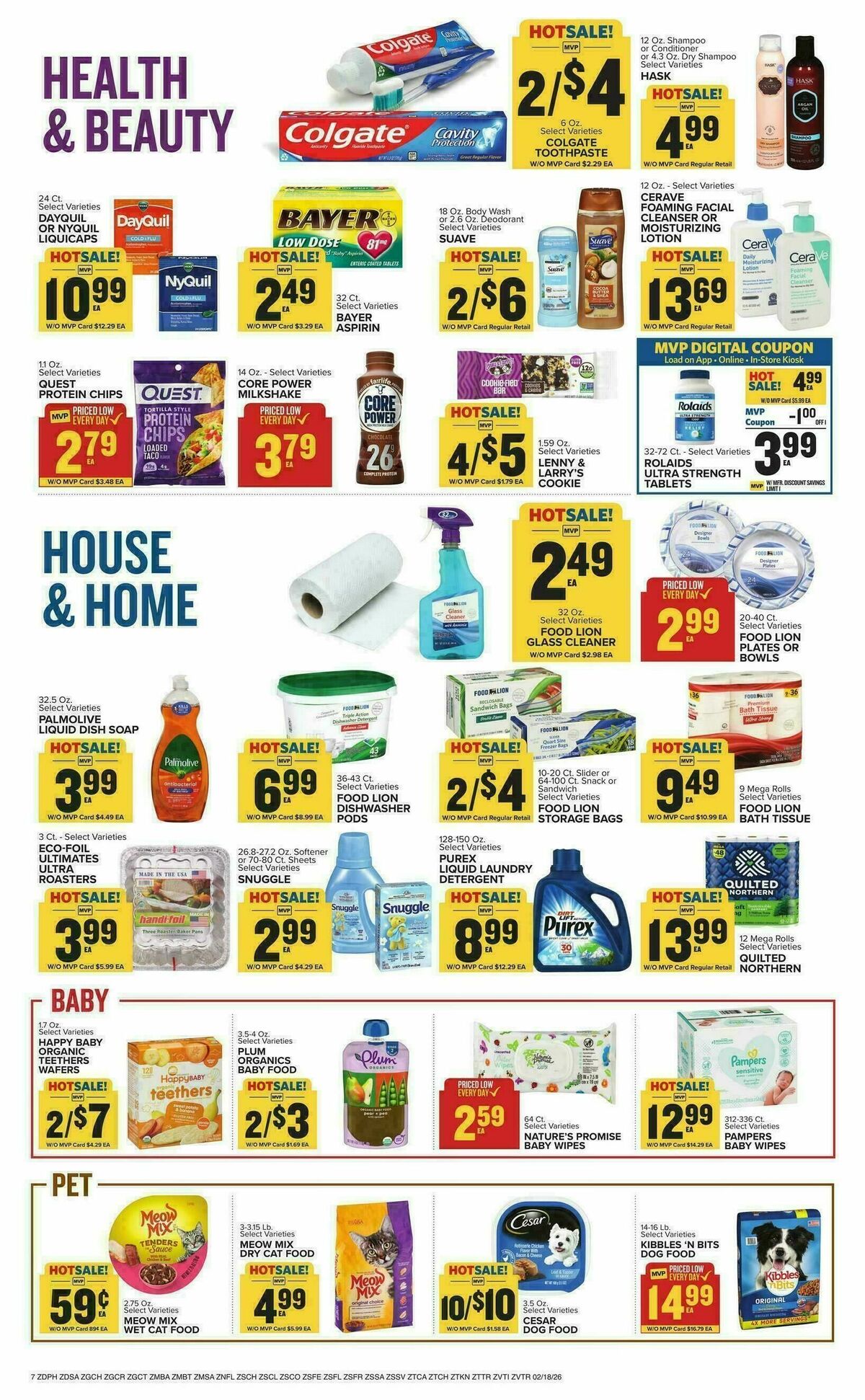 Food Lion Weekly Ad from February 18