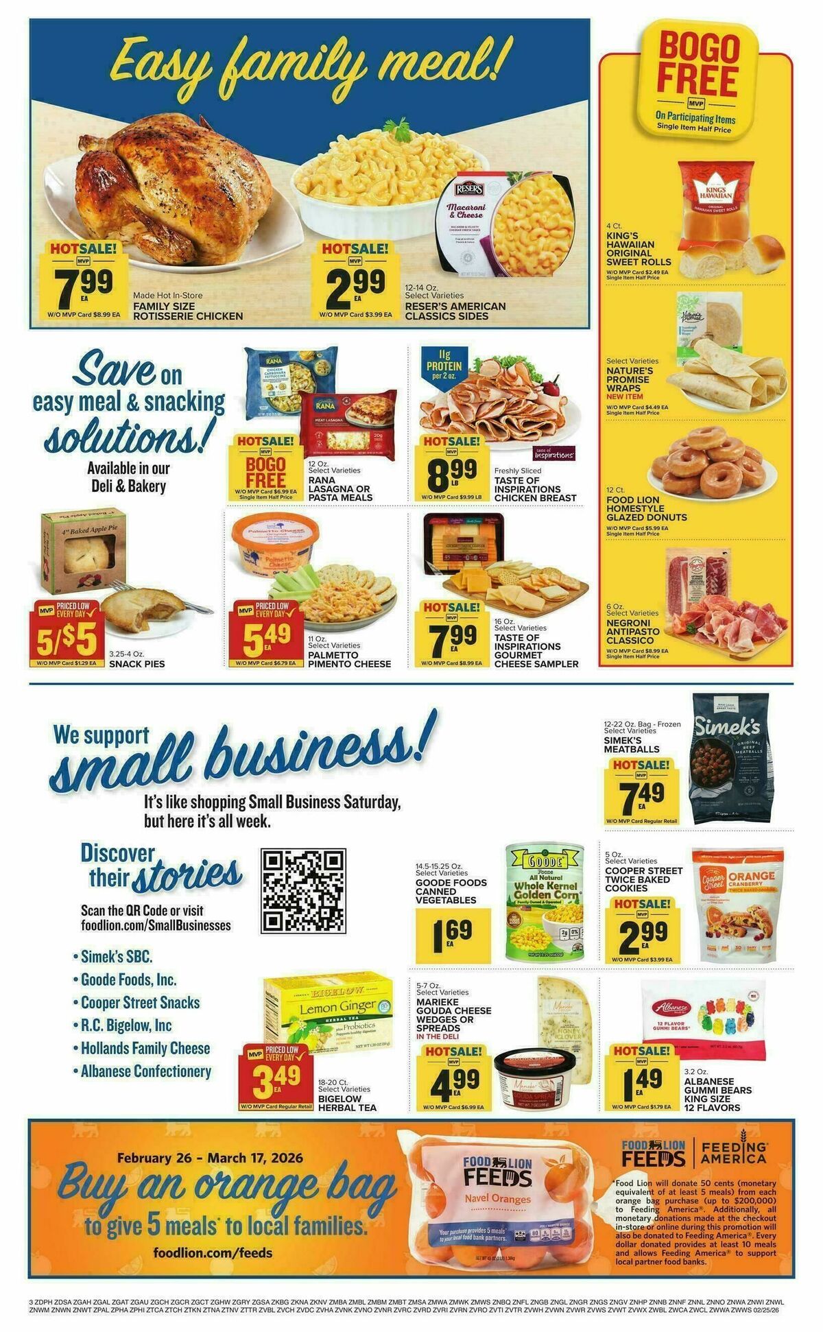 Food Lion Weekly Ad from February 25