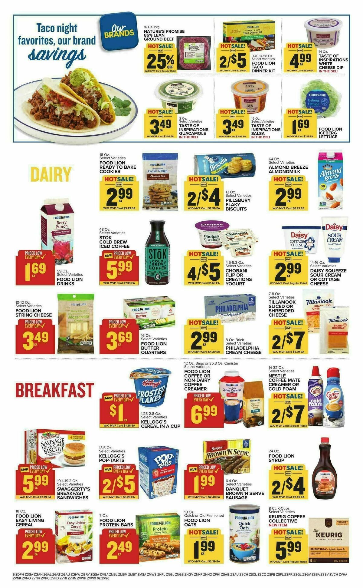 Food Lion Weekly Ad from February 25