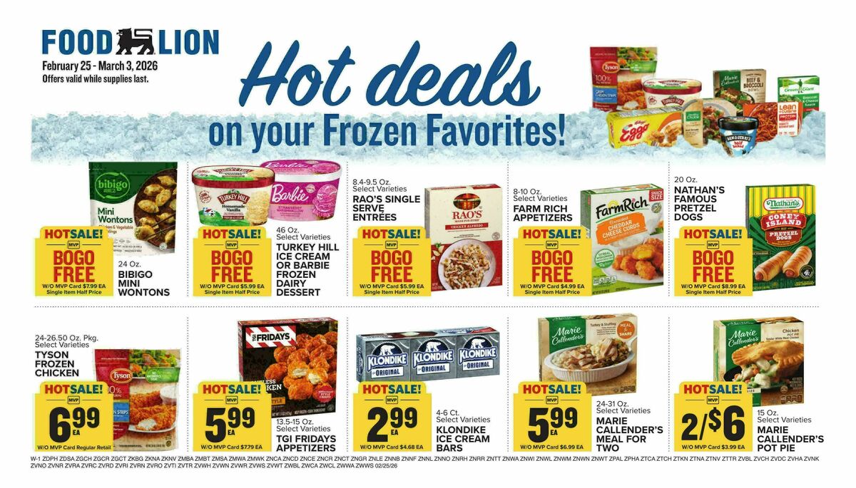 Food Lion Weekly Ad from February 25