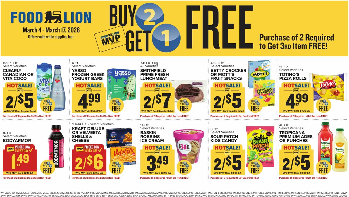Food Lion Weekly Ad from March 4