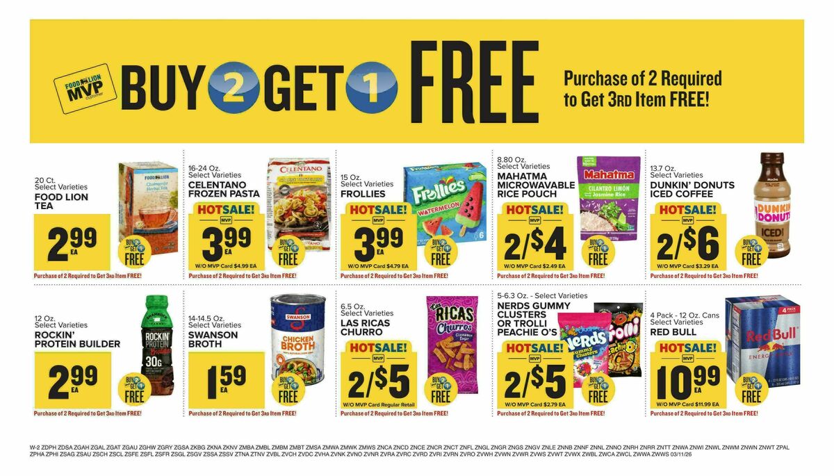 Food Lion Weekly Ad from March 11