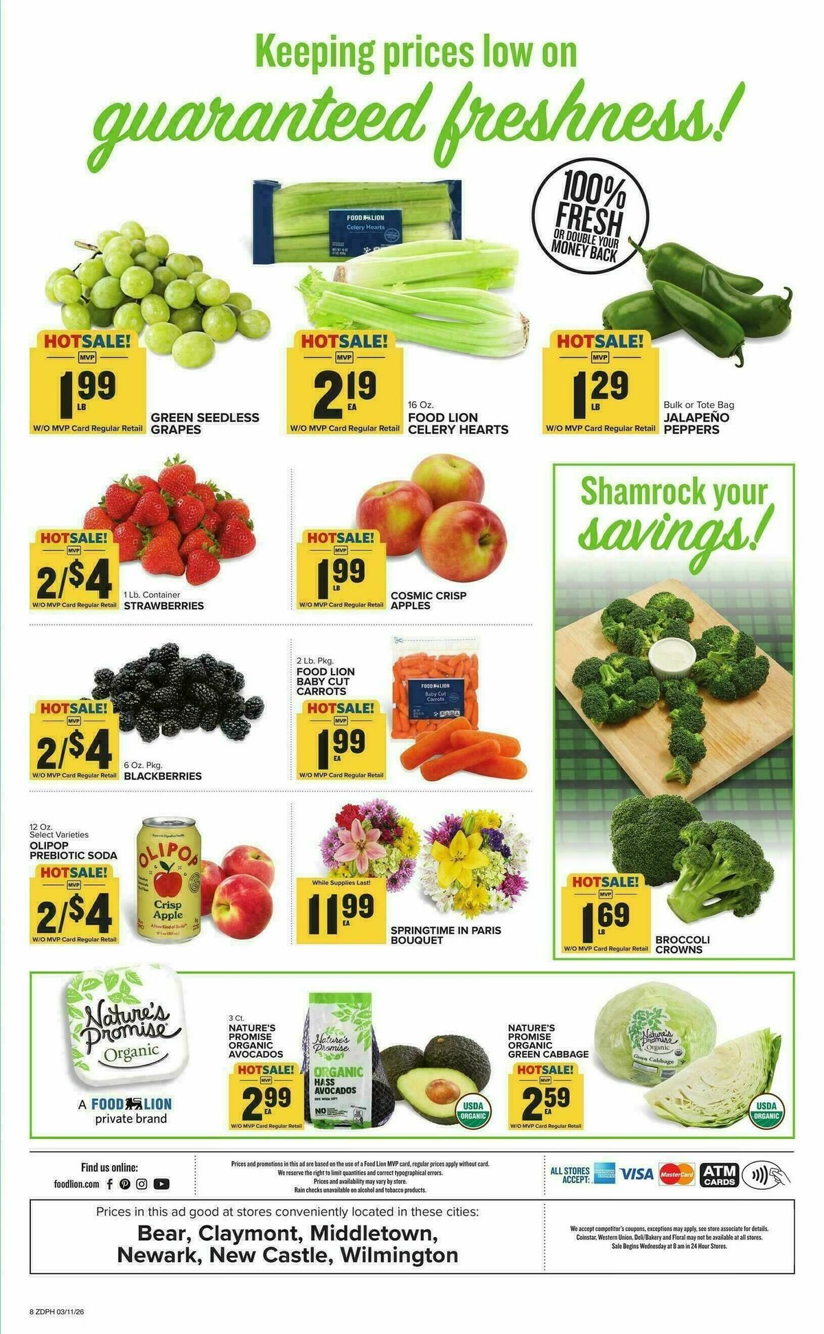 Food Lion Weekly Ad from March 11