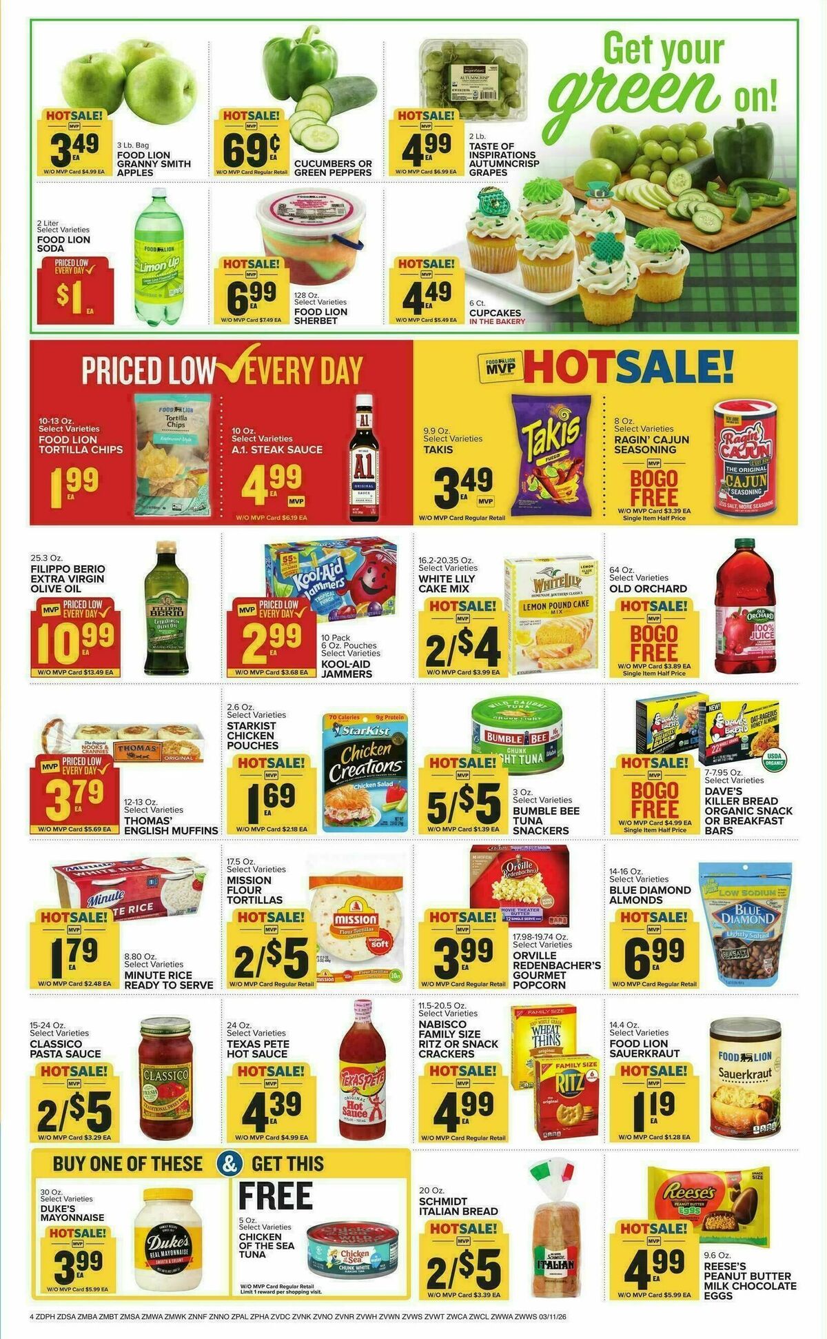 Food Lion Weekly Ad from March 11