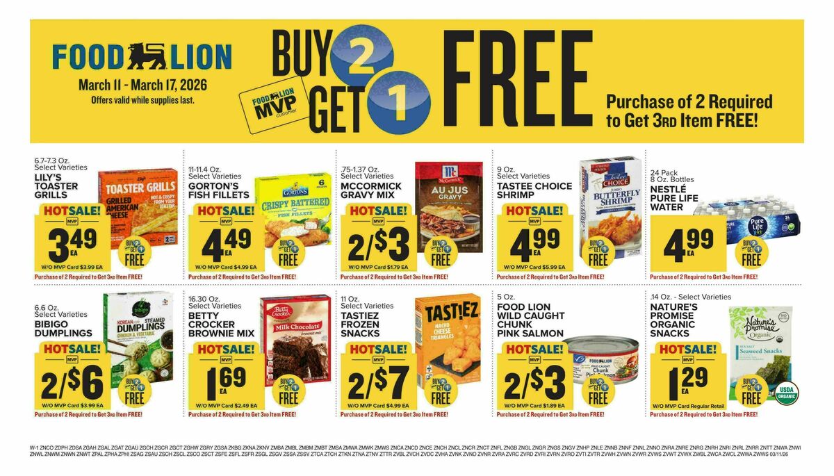 Food Lion Weekly Ad from March 11