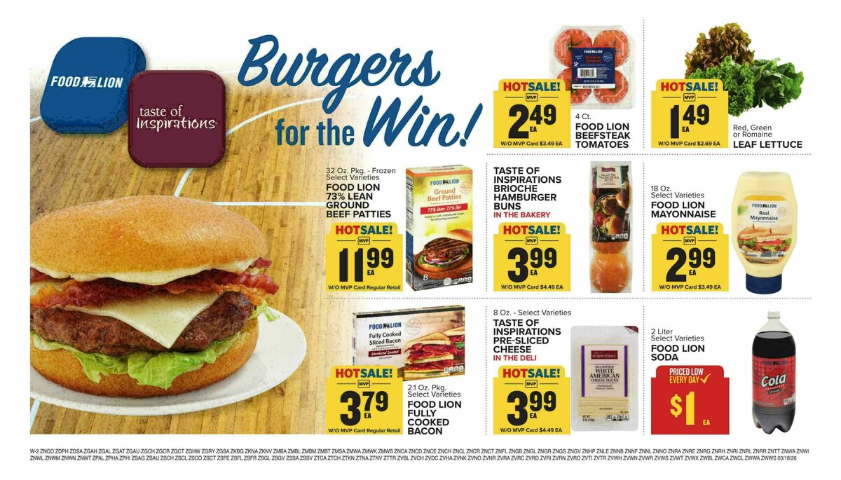Food Lion Weekly Ad from March 18