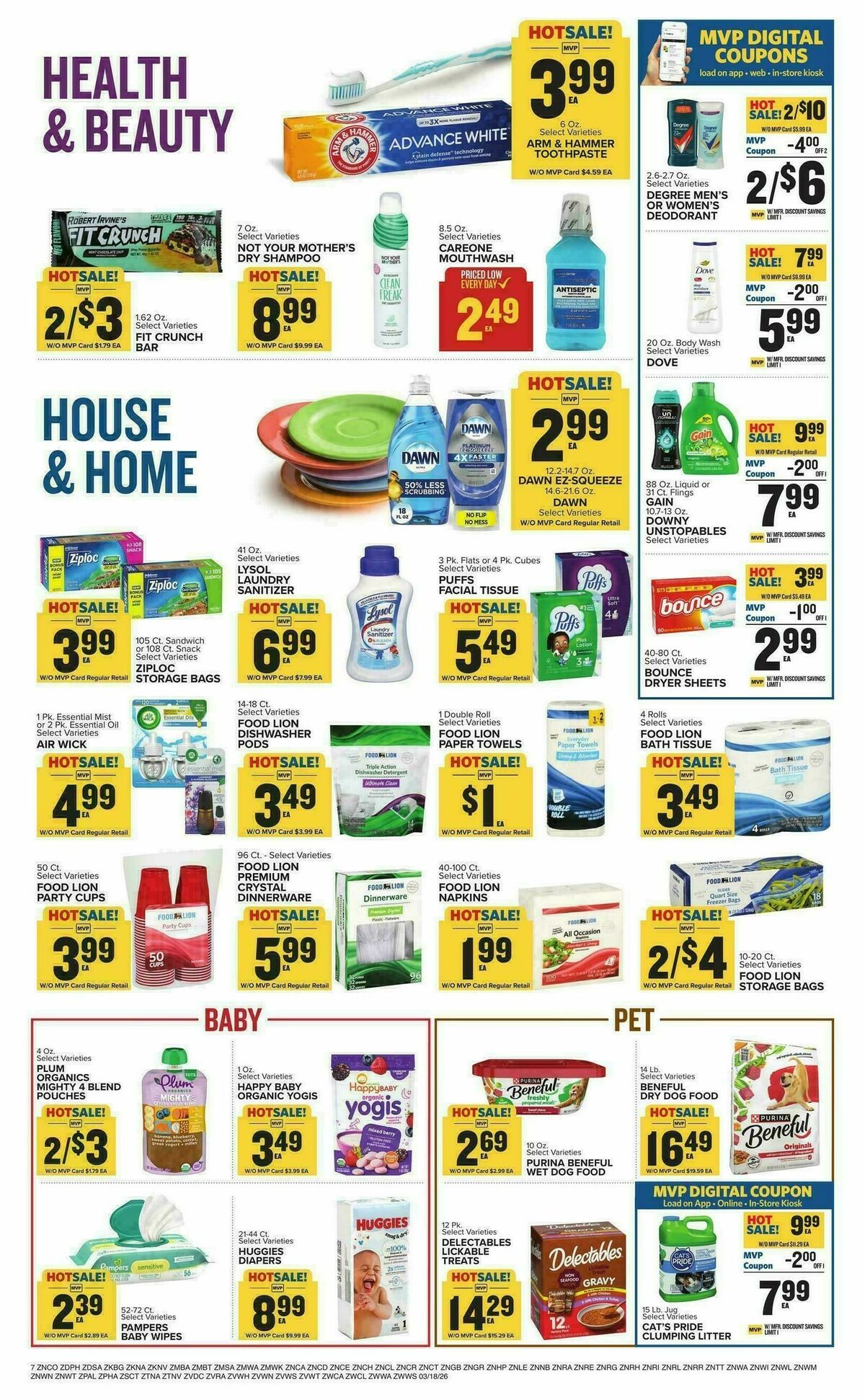 Food Lion Weekly Ad from March 18