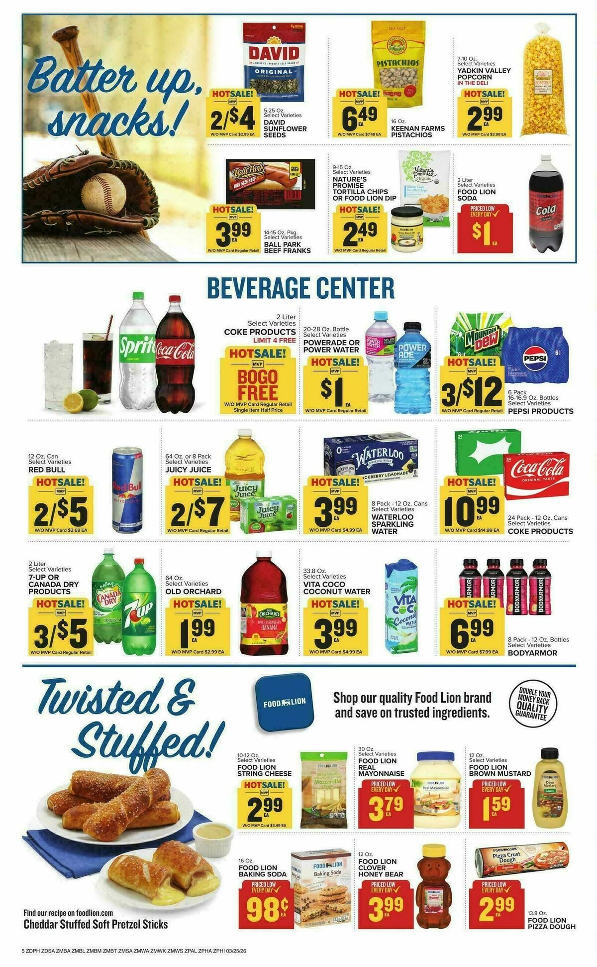 Food Lion Weekly Ad from March 25
