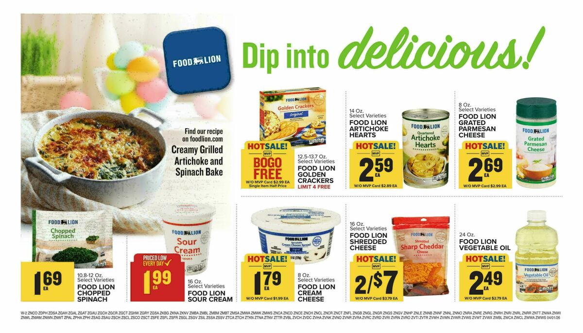 Food Lion Weekly Ad from April 1
