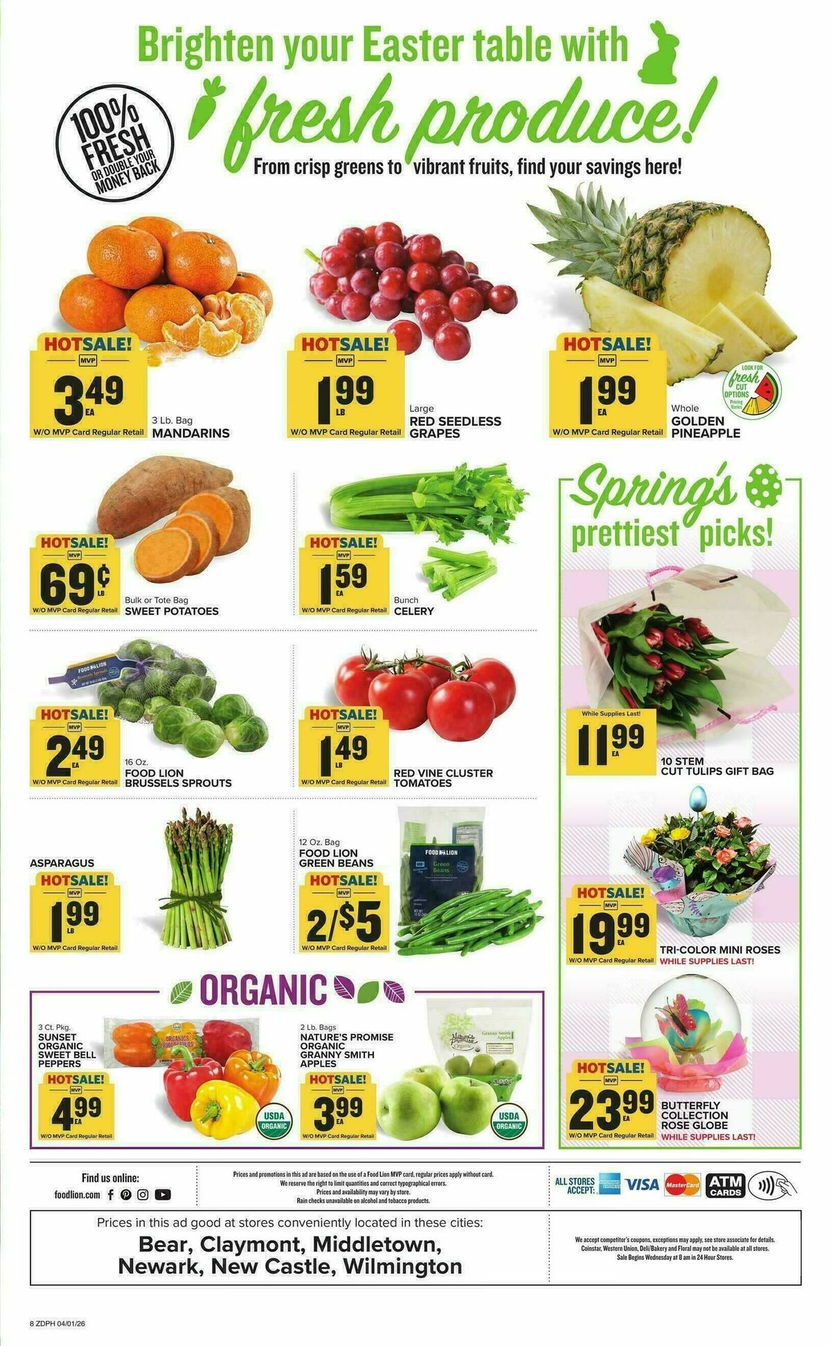 Food Lion Weekly Ad from April 1