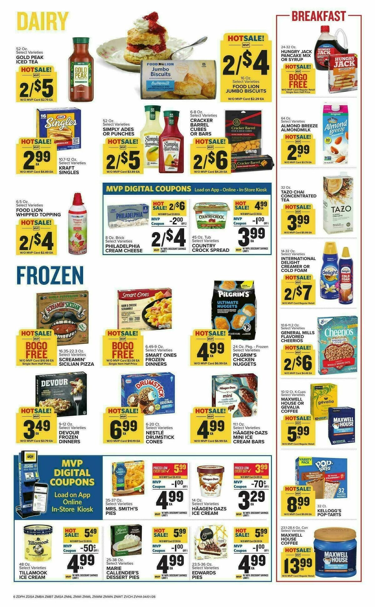 Food Lion Weekly Ad from April 1
